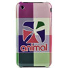Animal Tech Check hard shell iPhone 3GS - Fluro Pink 