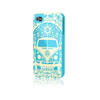 Animal Hard Case For iPhone 4 - Volkswagen Blue