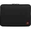 Be-ez LArobe Black Addict 13.3"  Macbook Case - Black/Pumpkin