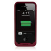 Mophie Juice Pack Air Case and Rechargable Battery for iPhone 4 - Red 