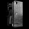 Sena WalletBook Croco Leather Case For iPhone 4/4S - Black