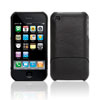 Griffin Elan Form Hard-Shell Leather Case with EasyDock for iPhone 3G - Black