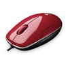 Logitech LS1 Laser Mouse For PC & Mac - Cinnamon Red