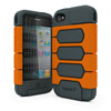 Cygnett WorkMate Extra Tough case for iPhone 4 - Grey/Orange