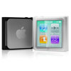 Cygnett Second Skin Silicon Case + Screen Protector Black + Clear - 2 Pack for nano 6G