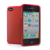 Cygnett Allure High-Gloss Dockable Case for iPhone 4 - Red
