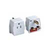 USA/Canada (2/3 Pin) to UK (3 Pin) Mains Power Adaptor Converter Travel Plug