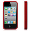 Griffin Outfit Ice Hard Shell Soft Feel Case for iPhone 4 - Red
