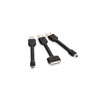 Griffin USB Mini Cable Kit For iPhone & iPod - Black