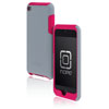 Incipio Silicrylic Case for iPod Touch 4G - Pink/Silver