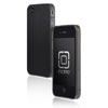 Incipio Le Deux Metal & Polycarbonate Case For iPhone 4/4S - Black Back/Translucent Mercury Bumper