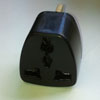 EU/AUS To UK 3 Pin Plug Travel Adaptor Convertor