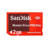 Sandisk Memory Stick Pro Duo MSPD Gaming Card For Sony PSP - 2GB