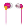 Philips SHE3583/10 In-Ear Headphones - Yellow & Pink