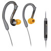 Philips SHQ3007/28 Sports Earhook Headphones - Yellow/Grey