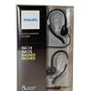 Philips SHS4800/10 Ear Hook Sports Headphones - Black & Yellow