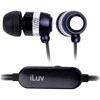 iLuv Aluminium Inner ear Earphones Black