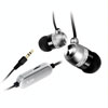 iLuv Aluminium Inner Ear Earphones Silver