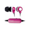 iLuv i353PNK Aluminium In-Ear Earphones with In-line Volume Control For iPhone & iPod - Pink