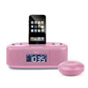 iLuv iMM153 Dual Alarm Clock with Bed Shaker For iPod - Pink